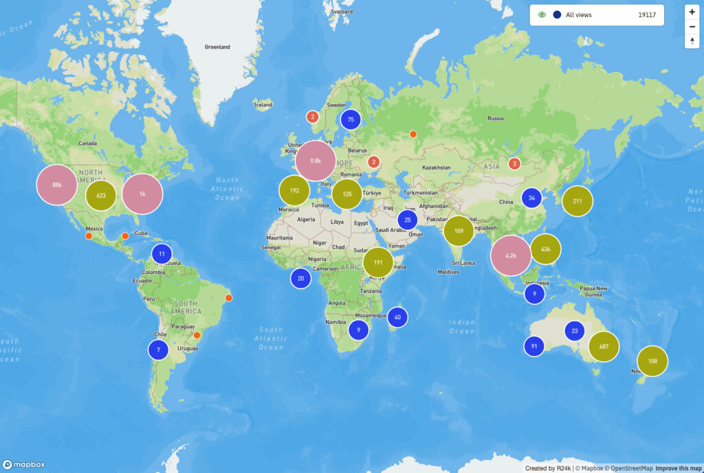 DMC Software | Quotation Views Map
