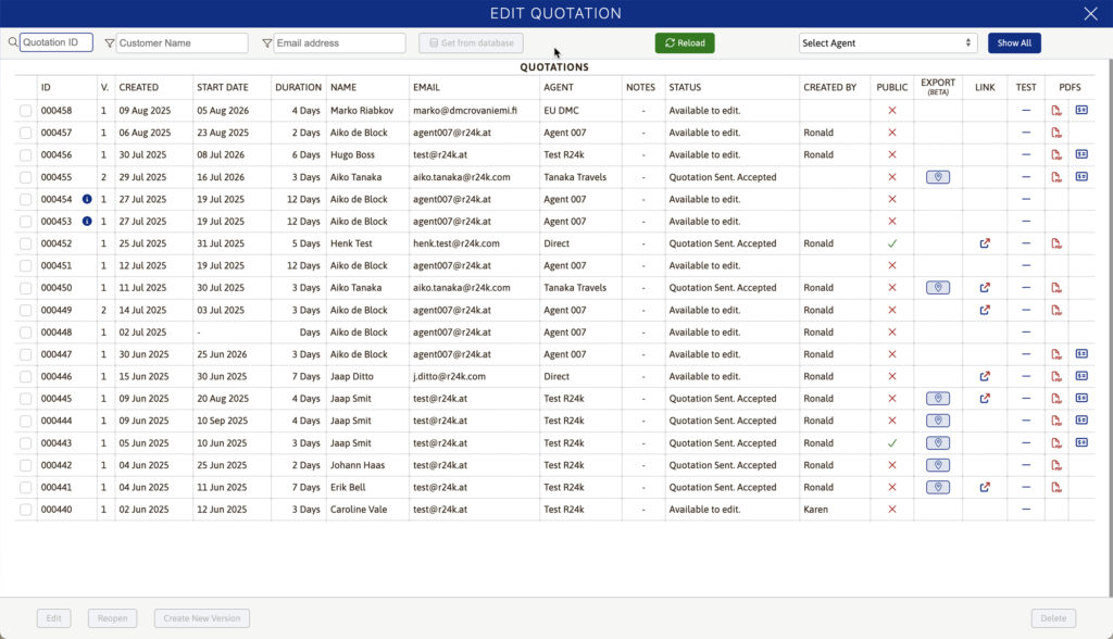 Quotation Manager